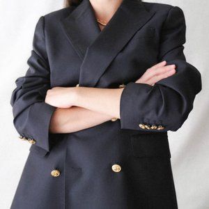 BROOKS BROTHERS  X LORO PIANA OVERSIZED BLAZER